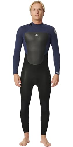 Rip Curl 2024 Männer Omega 3/2mm Rückenreißverschluss Neoprenanzug 15IMFS - Slate von Rip Curl