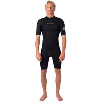 Rip Curl Dawn Patrol Backzi Spring 2 mm Wetsuit Black von Rip Curl