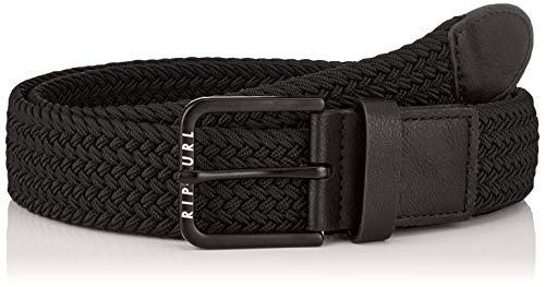 Rip Curl Herren Hope Rope Belt Gürtel, Black, one Size von Rip Curl