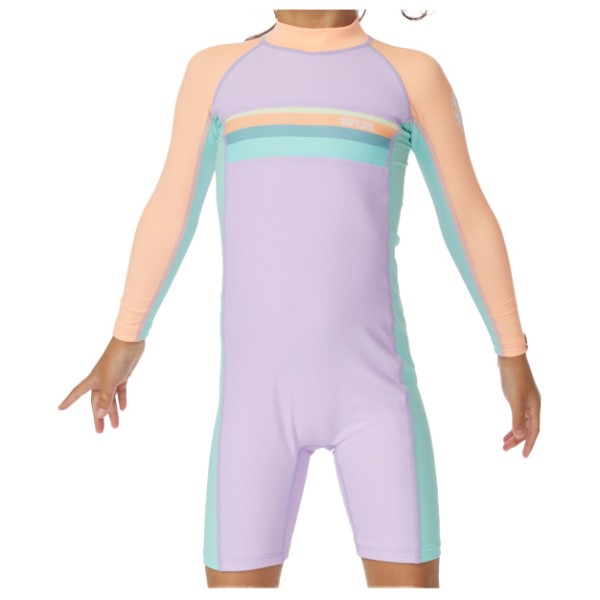 Rip Curl - Kid's Crystal Cove L/S Surfsuit - Lycra Gr 1-2 years;5-6 years;7-8 years lila von Rip Curl
