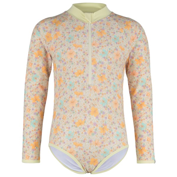 Rip Curl - Kid's Crystal L/S Surfsuit - Lycra Gr 1-2 years;3-4 years;5-6 years;7-8 years grau von Rip Curl