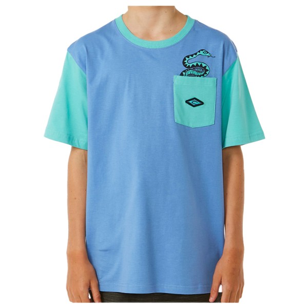 Rip Curl - Kid's Lost Islands Pocket Tee - T-Shirt Gr 12 years blau von Rip Curl
