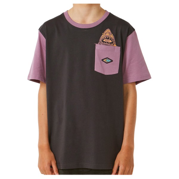 Rip Curl - Kid's Lost Islands Pocket Tee - T-Shirt Gr 14 years grau von Rip Curl