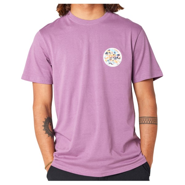 Rip Curl - Passage S/S Tee - T-Shirt Gr XL rosa von Rip Curl