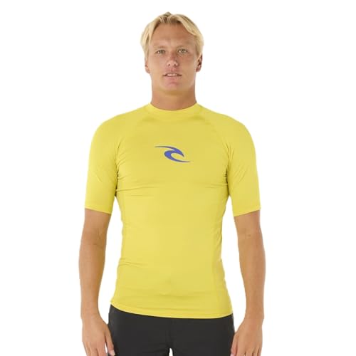 Rip Curl Rashguard-Shirt für Herren, Schwefel, L von Rip Curl
