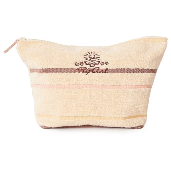 Rip Curl - Revival Terry Cosmetic Bag - Kulturbeutel Gr One Size peach von Rip Curl