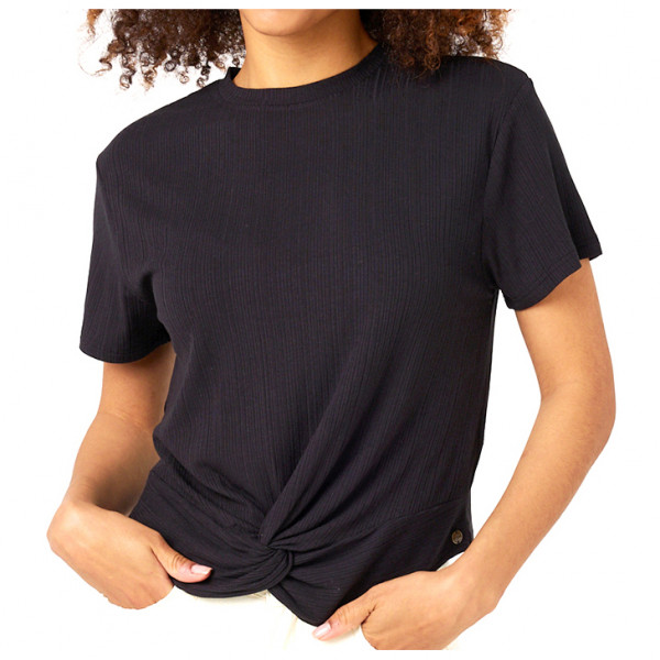 Rip Curl - Women's Lauria Rib Top - T-Shirt Gr S grau von Rip Curl