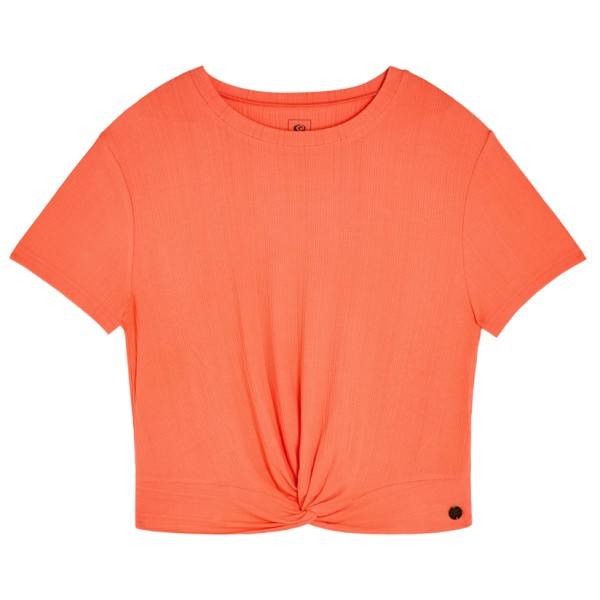 Rip Curl - Women's Lauria Rib Top - T-Shirt Gr S rot von Rip Curl