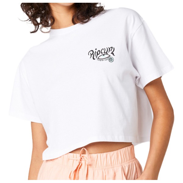 Rip Curl - Women's Paradiso Crop Tee - T-Shirt Gr M weiß von Rip Curl