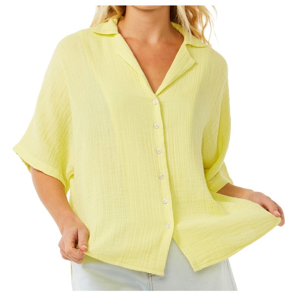 Rip Curl - Women's Premium Surf S/S Shirt - Bluse Gr L gelb/beige von Rip Curl