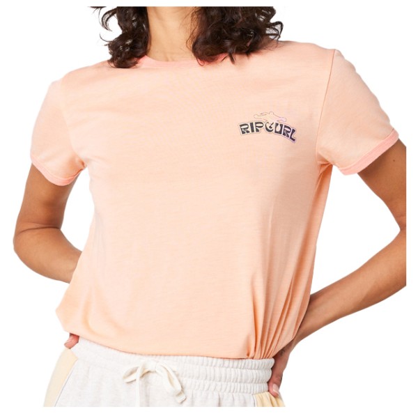 Rip Curl - Women's Ringer Neon Tee - T-Shirt Gr L;M;S;XL;XS weiß von Rip Curl