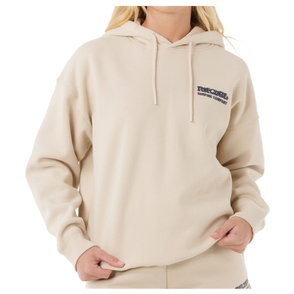 Rip Curl - Women's Surf Puff Heritage Hood - Hoodie Gr XXL beige von Rip Curl