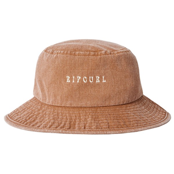 Rip Curl - Women's Washed UVP Mid Brim Hat - Hut Gr M braun von Rip Curl