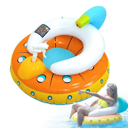 Rissunkv Pool-Schlauchboote für Kinder,Kinderschwimmer für Pool - Aufblasbares Battle Pool Ride-Ons Floaties Spielzeug | Aufblasbares Aufsitz-Poolspielzeug für die Sommer-Strand-Poolparty im Freien von Rissunkv