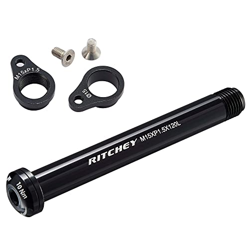 Ritchey Ersatzteile Durchgangsachsen-Umrüstsatz, Schwarz, 15 mm von Ritchey