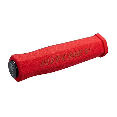 RITCHEY Unisex-Adult PUÑOS Grips WCS 130MM Accesorios y recambios bicis, red-red, Standard von Ritchey