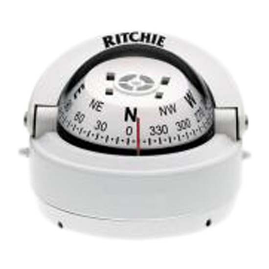 Ritchie Navigation Explorer Surface Mount Compass Weiß von Ritchie Navigation