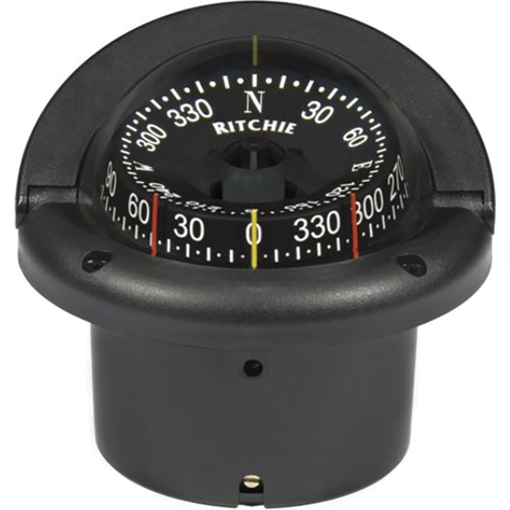 Ritchie Navigation Helmsman Compass-flush Mount Bidimensional Rv Schwarz von Ritchie Navigation