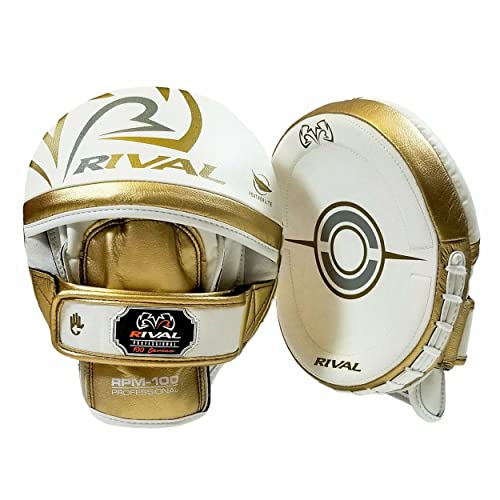 Rival Pro Boxhandschuhe RPM100 (Weißgold) von Rival Boxing