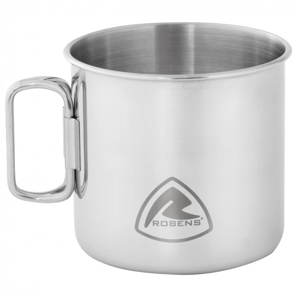 Robens - Pike Steel Mug - Becher Gr 10,2 x 9,4 cm grau von Robens