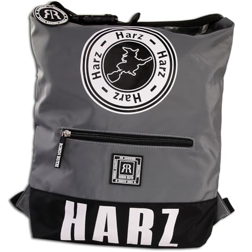 Robin Ruth Rucksack Polyester hellgrau schwarz ORG120J Polyester von Robin Ruth