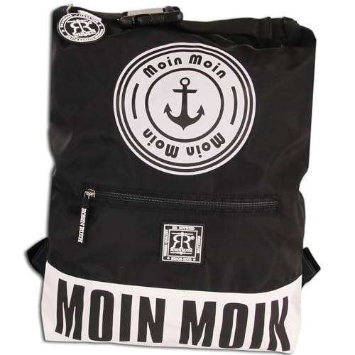 Robin Ruth Rucksack Polyester schwarz weiß ORG110S Polyester von Robin Ruth