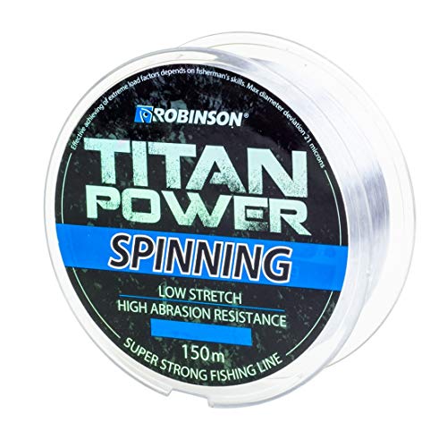 150m ROBINSON Titan Power Spinning Angelschnur von Ø0,155mm - Ø0,330mm erhältlich (Ø 0,330mm / Tragkraft 21,0kg) von Robinson