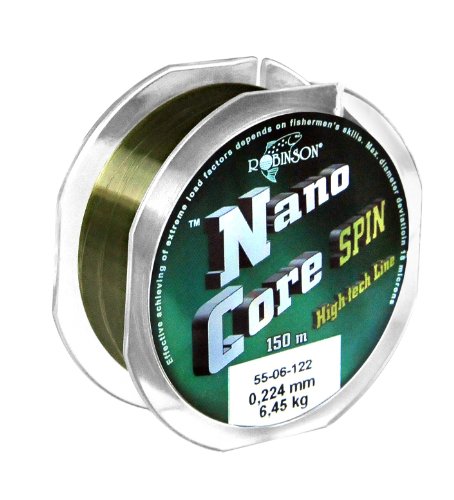 Robinson® Nano-Core Spin Angelschnur, Länge / Durchmesser / Tragkraft:0.22/150m von Robinson