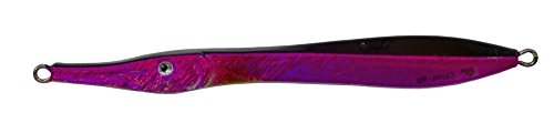 Robinson Pilker Sea Fox Squido, schlanker, länglicher Pilker in 6 4 Gewichten von 90g - 180g verfügbar (Black-Pink, 140g) von Robinson