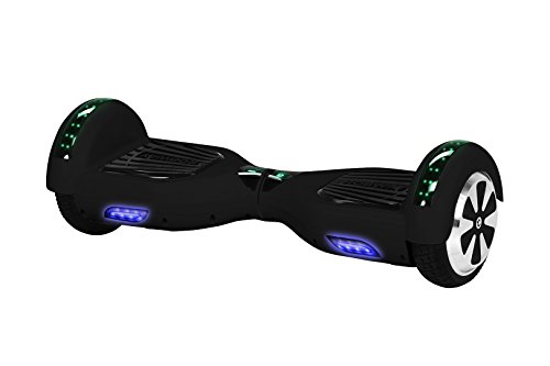 Robway W1 Hoverboard - Das Original - Marken Akku - Self Balance - 22 Farben - Bluetooth - 𝟮 x 𝟯𝟓𝟬 Watt Motoren - App - Led (Schwarz) von Robway