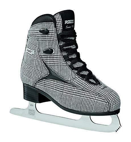 Roces Damen Brits Schlittschuh, Check Black,whitesil, 38 Roces Damen Brits Schlittschuh, Check Black,whitesil, 38 von Roces