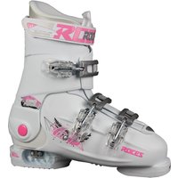 Roces Idea Free Kinder-Skistiefel White/Deep Pink von Roces