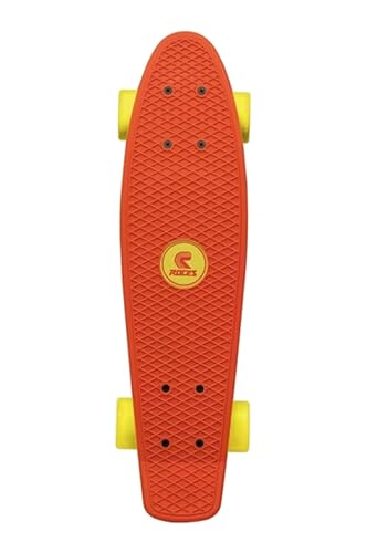 Roces Kinder MINICRUISER 1 Skateboard, red/Yellow, Uni von Roces