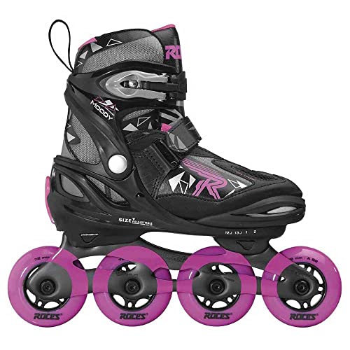 Roces Mädchen Moody Girl TIF Inline-Skates, Black-pink, 36-40 von Roces