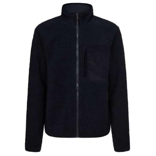 Rock Experience REMC02911-1330 RE.TAKOTNA Mock Neck FZ Man Fleece Sweatshirt Herren Blue Nights M von Rock Experience