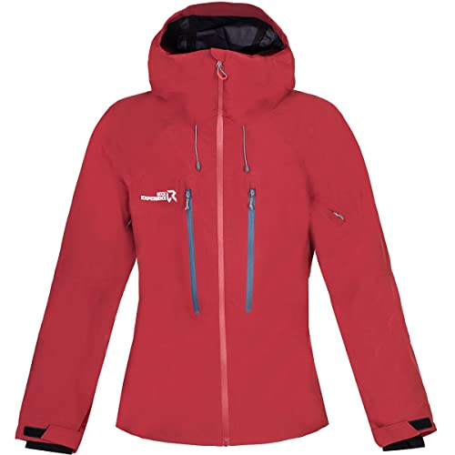 Rock Experience REMJ08462 SCANDIA EVO Jacket Women's 1991 POMEGRANATE+1556 REFLECTING POND XL von Rock Experience