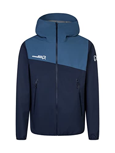 Rock Experience REMJ09421 GREAT ROOF HOODIE Jacket Unisex 1330 BLUE NIGHTS+1344 CHINA BLUE S von Rock Experience