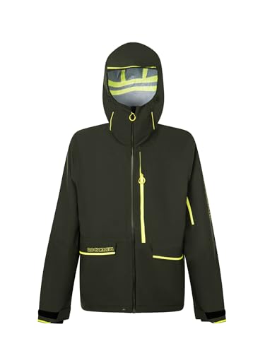 Rock Experience REMJ11131-Z435 ROCKMANTIC MAN JACKET Jacket Herren 1642 KOMBU GREEN+2134 SAFETY YELLOW L von Rock Experience