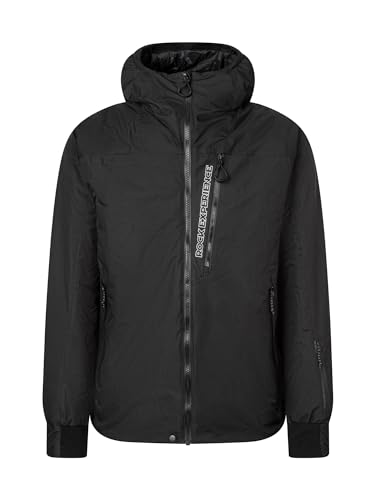 Rock Experience REMJ11191-0208 HELIX PADDED MAN JACKET Jacket Herren CAVIAR XL von Rock Experience