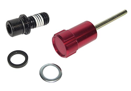 Rebound Adjuster Knob/Bolt Kit Aluminum 11.4310.645.000 Red Short von RockShox