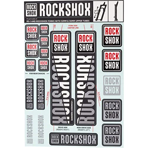 RockShox Unisex – Erwachsene Felgenbänder-03054905 Felgenbänder, Weiß, 30 von RockShox