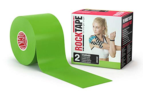 Rocktape Unisex-Adult STD Kinesiologie-Tape, Limette, 5cm x 5m von RockTape