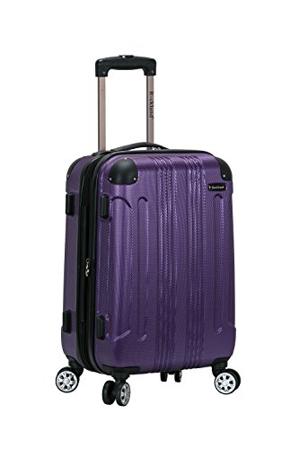 Rockland 50,8 cm erweiterbares Handgepäck, Spinner-Gepäck, violett, Einheitsgröße, 50,8 cm erweiterbares Handgepäck, Spinner-Gepäck von Rockland