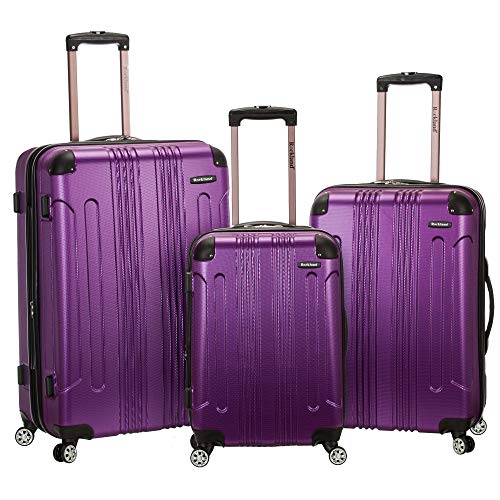 Rockland London Hardside Spinner Wheel Luggage, violett, Einheitsgröße, London Hartschalenkoffer mit Drehrad von Rockland