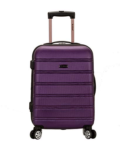 Rockland Melbourne Hardside Expandable Spinner Wheel Luggage, Violett, 20 inches, Melbourne Hardside Expandable Spinner Wheel Luggage von Rockland