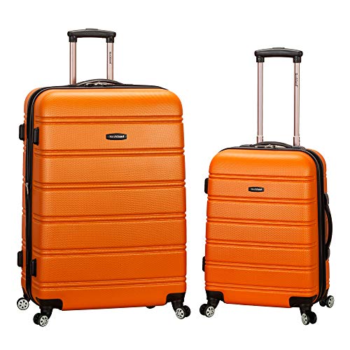 Rockland Melbourne Hartschalen-Koffer, erweiterbar, Orange (Orange) - F225-ORANGE von Rockland