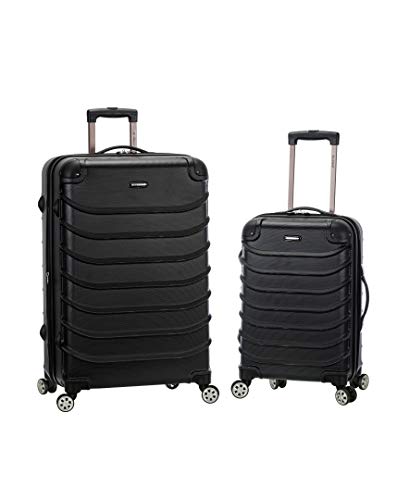Rockland Speciale Hardside 2-Piece Expandable Spinner Luggage Set, Black, (20/28) von Rockland
