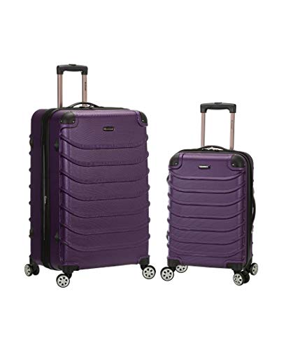 Rockland Speciale Hardside 2-Piece Expandable Spinner Luggage Set, Purple, (20/28) von Rockland