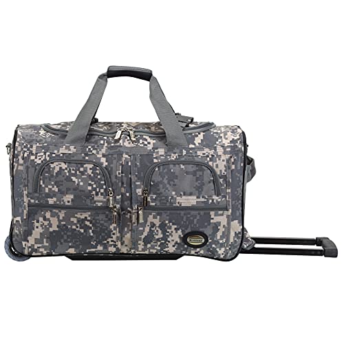 Rockland Reisetasche, 55,9 cm, ACU-Camo, ACU-Camo, Einheitsgröße, Reisetasche mit Rollen, 56 cm von Rockland