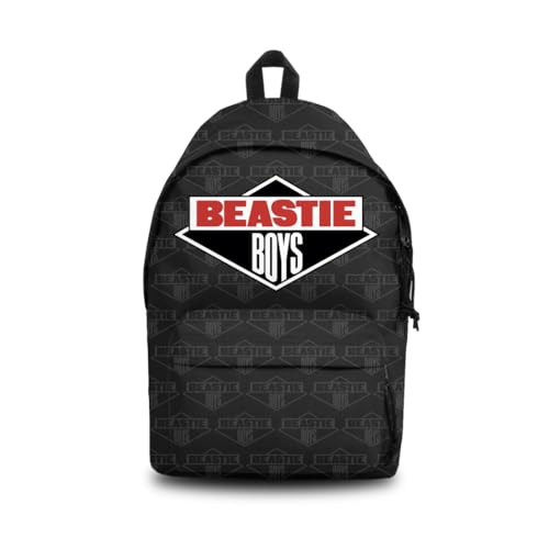 Rocksax Beastie Jungen Tagesrucksack – Lizenzprodukt, Schwarz, Einheitsgröße, Casual von Rocksax